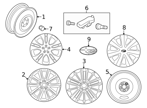 Wheels & Trim for 2015 Subaru Impreza #0