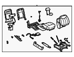12381276 - Body: Seat Assembly for Chevrolet: C1500, C2500, C3500, K1500 Pickup, K2500 Pickup, K3500 Pickup | GMC: C1500 Pickup, C2500 Pickup, C3500 Pickup, K1500 Pickup, K2500 Pickup, K3500 Pickup Image
