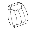12376471 - Body: Seat Back Cover for Chevrolet: C1500, C2500, C3500, K1500 Pickup, K2500 Pickup, K3500 Pickup | GMC: C1500 Pickup, C2500 Pickup, C3500 Pickup, K1500 Pickup, K2500 Pickup, K3500 Pickup Image
