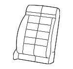 68194419AA - Body: Seat Back Pad for Jeep: Wrangler, Wrangler JK Image