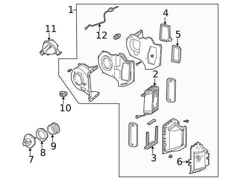 Evaporator Components for 1999 Ford Ranger #0