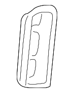 88894938 - Electrical: Side Air Bag Bezel for Buick: Rendezvous, Terraza | Chevrolet: Uplander | Oldsmobile: Silhouette | Pontiac: Aztek | Saturn: Relay Image