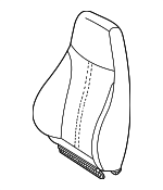 16730227 - Body: Seat Back Cover for Chevrolet: Camaro Image