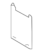 7L6867655B31X - Body: Cover for Volkswagen: Touareg Image