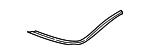 99651161101 - : Weatherstrip for Porsche: 911, Boxster Image