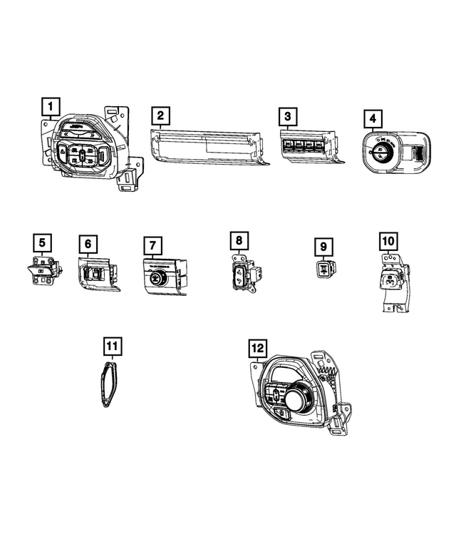 68552670AD - Transmission: Indicator for Mopar Image