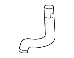 25878609 - Cooling System: Reservoir Hose for Chevrolet: Malibu | Pontiac: G6 | Saturn: Aura Image