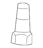 529342E000 - Suspension: Valve Nut for Hyundai: Azera, Sonata, Tiburon, Tucson Image