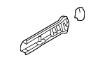 98650197702GRV - Body: Rail Extension for Porsche: Boxster, Cayman Image