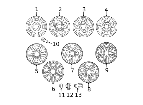 Wheels for 2006 Toyota Tundra #0