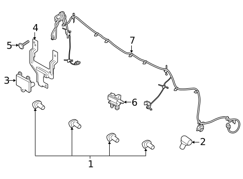 Automatic Temperature Controls for 2019 Ford Transit Connect #1