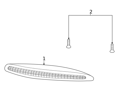 High Mount Lamps for 2005 Ford Thunderbird #0