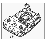 92810CU210VDS - Body: Overhead Console for Genesis: GV60 Image