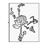 467002T500 - Body: Shifter Assembly for Kia: Optima Image