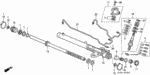 53536SB2000 - Chassis: WASHER, TIE ROD LOCK for Honda Image