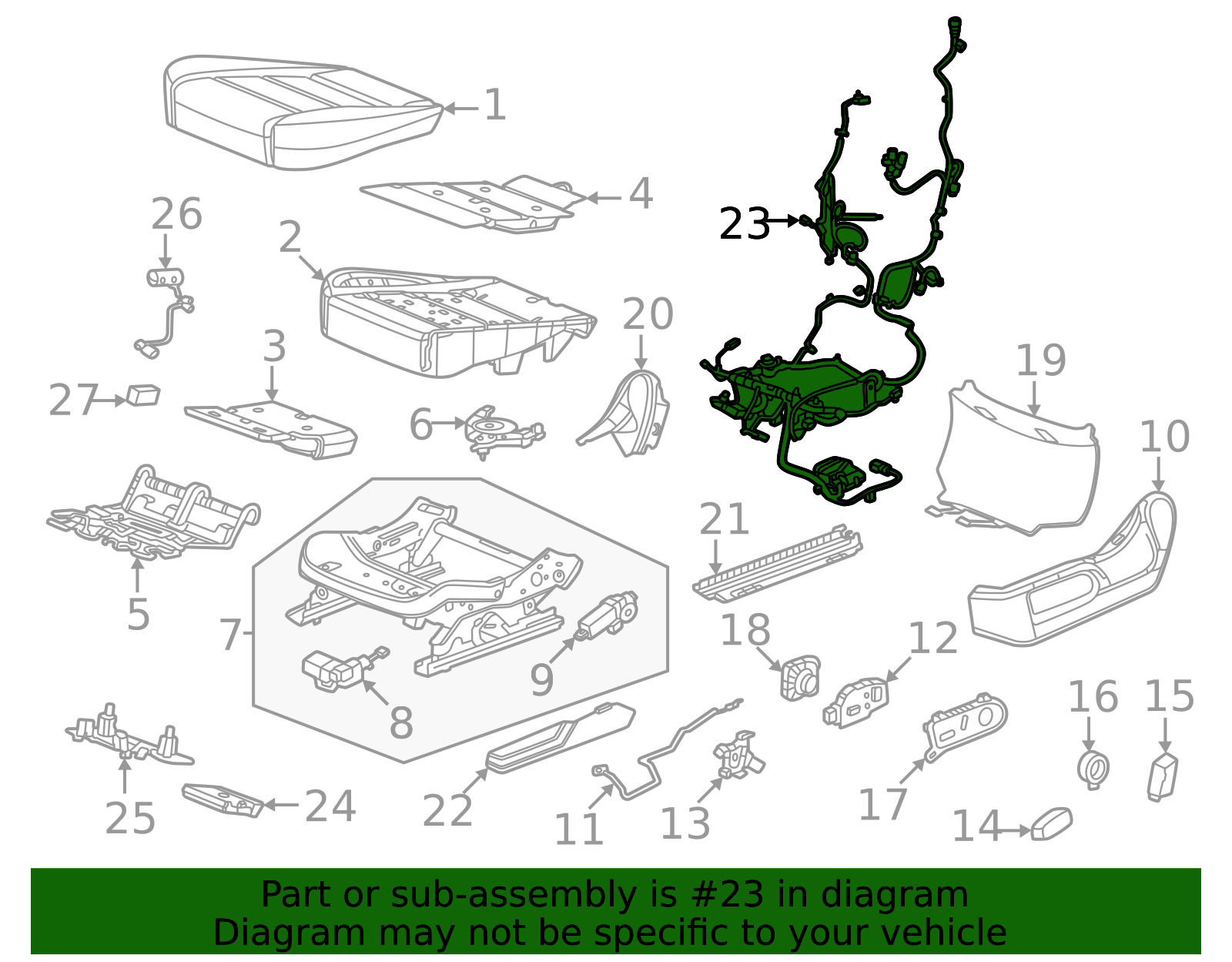 2022-2026 GMC Harness 85557465 | QuirkParts