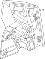265507LF0A - : Tail Lamp Assembly for Nissan: Kicks Image