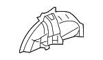 64330SWAA00ZZ - : Inner Wheelhouse for Honda Image