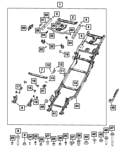 Frames for 2026 Jeep Gladiator #0