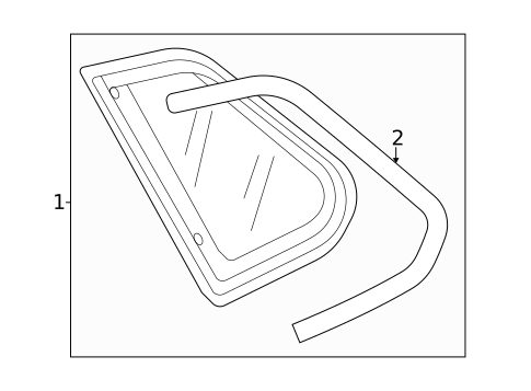 Glass & Hardware for 2025 Volkswagen Tiguan #0