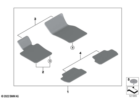 Interior Equipment, Lower for 2020 Mini JCW GP #1