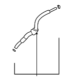 2541439500 - Cooling System: Upper Hose for Kia: Amanti Image