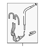 254703F200DS - Cooling System: Hose &amp; Tube Assembly for Kia: Amanti Image