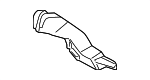 97282J5000 - HVAC: Floor Duct for Hyundai Image