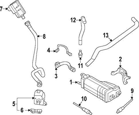 Emission System for 2023 Subaru Crosstrek #0