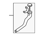 28915AM600 - Body: Filler Neck for INFINITI: G35 Image