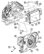 5166424AA - Cooling: Wiring Harness for Mopar Image