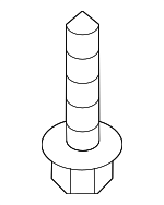 WHT009357 - : Guide Bracket Bolt for Audi: A6 allroad, A7 Sportback, Q4 e-tron, Q4 e-tron Sportback, Q6 e-tron, RS7 Sportback, S7 Sportback, SQ6 e-tron Image