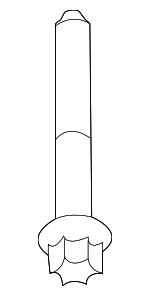 6511655AA - Suspension: Stabilizer Assembly Bolt for Dodge: Hornet | Fiat: 500X | Jeep: Compass, Renegade Image