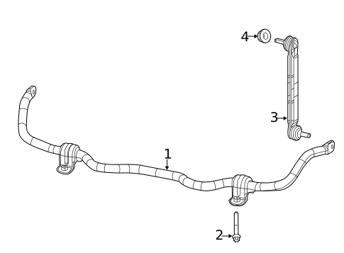 Stabilizer Bar & Components for 2025 Jeep Compass #0