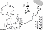 12427627677 - Engine Electrical System: Ground Cable for BMW Image