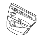 51425A60325 - : Door Trim Panel for BMW: X1 Image