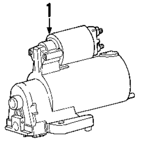 Starter for 2005 Jaguar X-Type #1