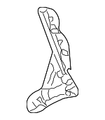 6R3Z5442701AA - Body: Hinge for Ford: Mustang Image