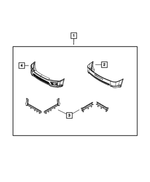 82210286AB - Mopar Accessories - Component Parts: Ground Effects Kit for Mopar Image