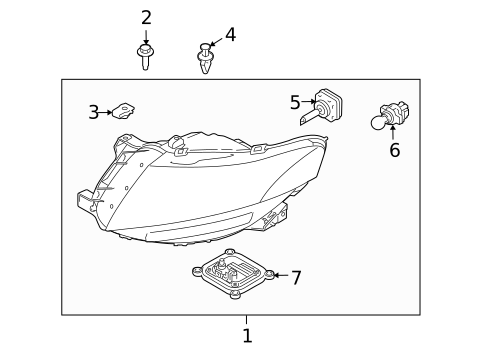 Bulbs - Chassis for 2018 Lincoln MKT #0