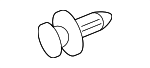 11589290 - Cooling System: Upper Baffle Clip for GM Image