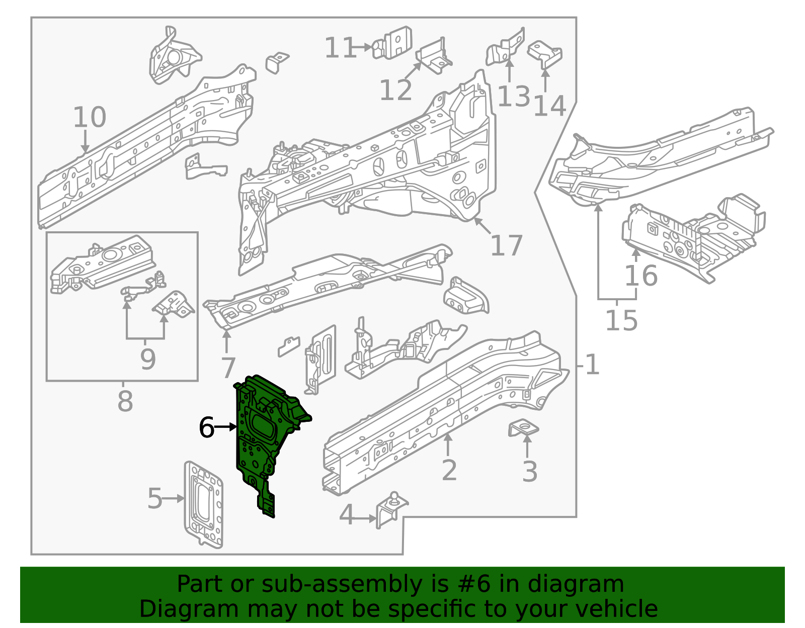 KBY3-53-18X | 2024-2025 Mazda Rail End | Palladino Mazda Parts