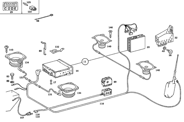66828937 - : Loudspeaker for Mercedes-Benz Image