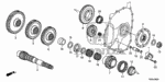 21215RG5000 - Transmission - Automatic: HOLDER, IDLE SHAFT for Honda Image