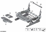 52109176155 - Seats: Electrical Seat Mechanism, Left for BMW: Z4 28i, Z4 30i, Z4 35i, Z4 35is Image image