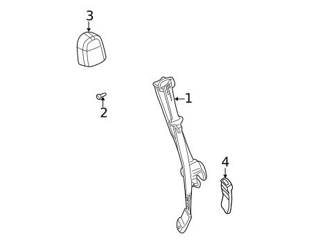 Seat Belt for 2006 Chevrolet Suburban 2500 #1