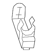 17676TRXA01 - : 2019 2020 Honda Passport - Clamp Emergency Nozzle for Honda: Passport Image