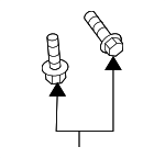 90037803601 - Exhaust: Heat Shield Bolt for Porsche: 911, Panamera Image