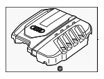 6N103925 - : Engine Cover for Audi: A4, A4 allroad, A4 Quattro, A5 Quattro, A5 Sportback, A6 Quattro Image