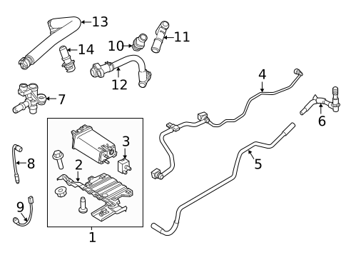 Emission Components for 2017 Ford Explorer #1